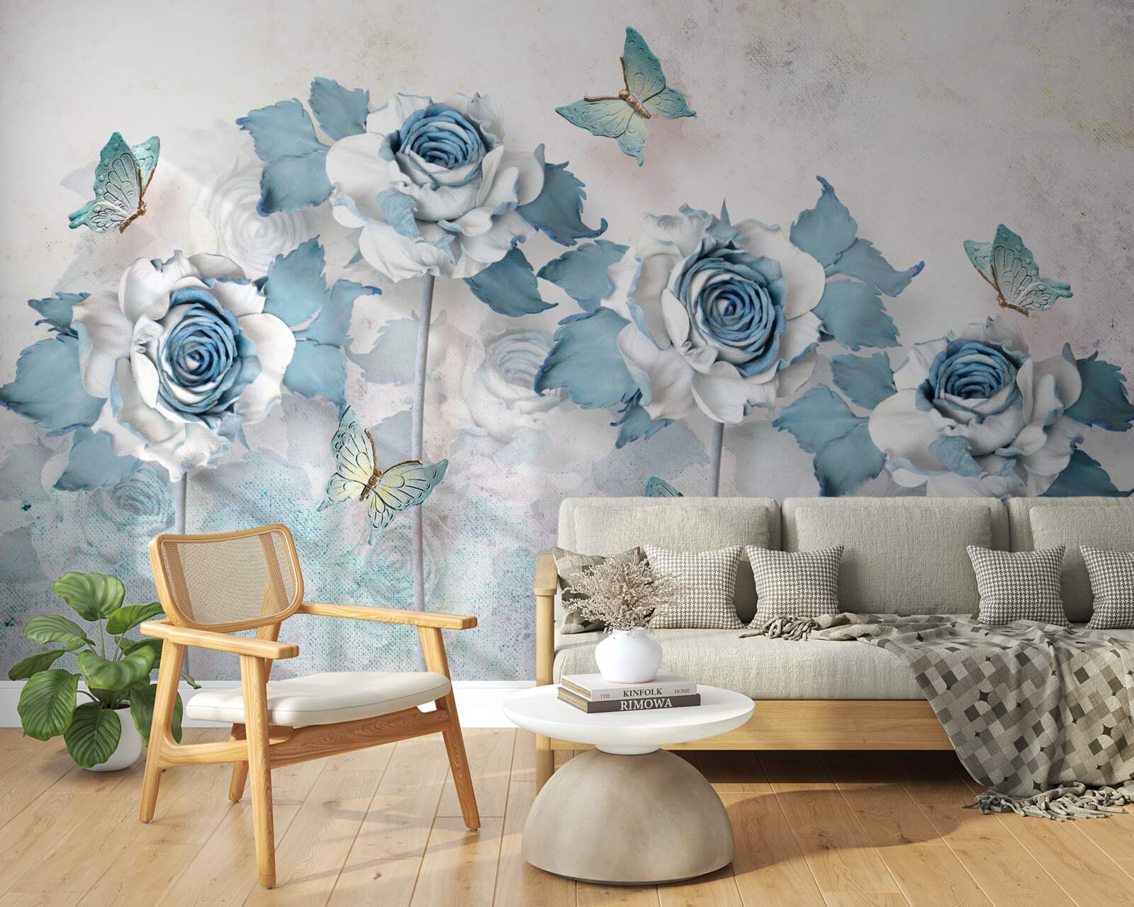 Fototapeta pekné ruže z textilu a bižutéria s kovom