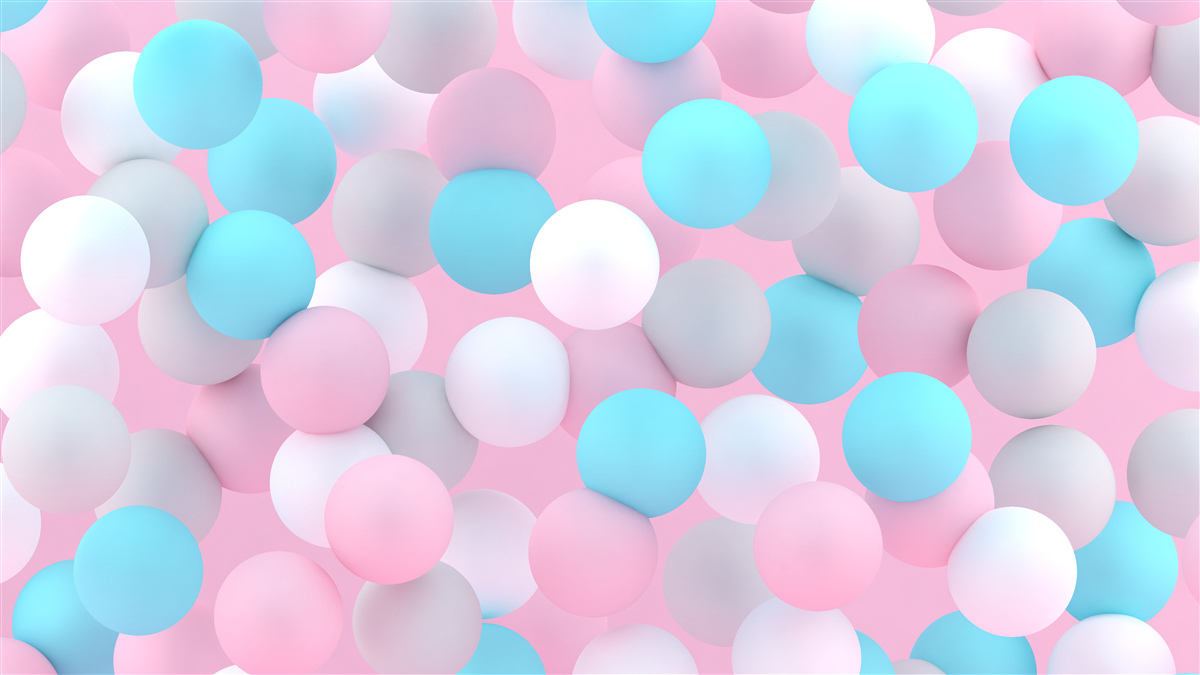 Fototapeta gule všetkých farieb plávajú v bazéne