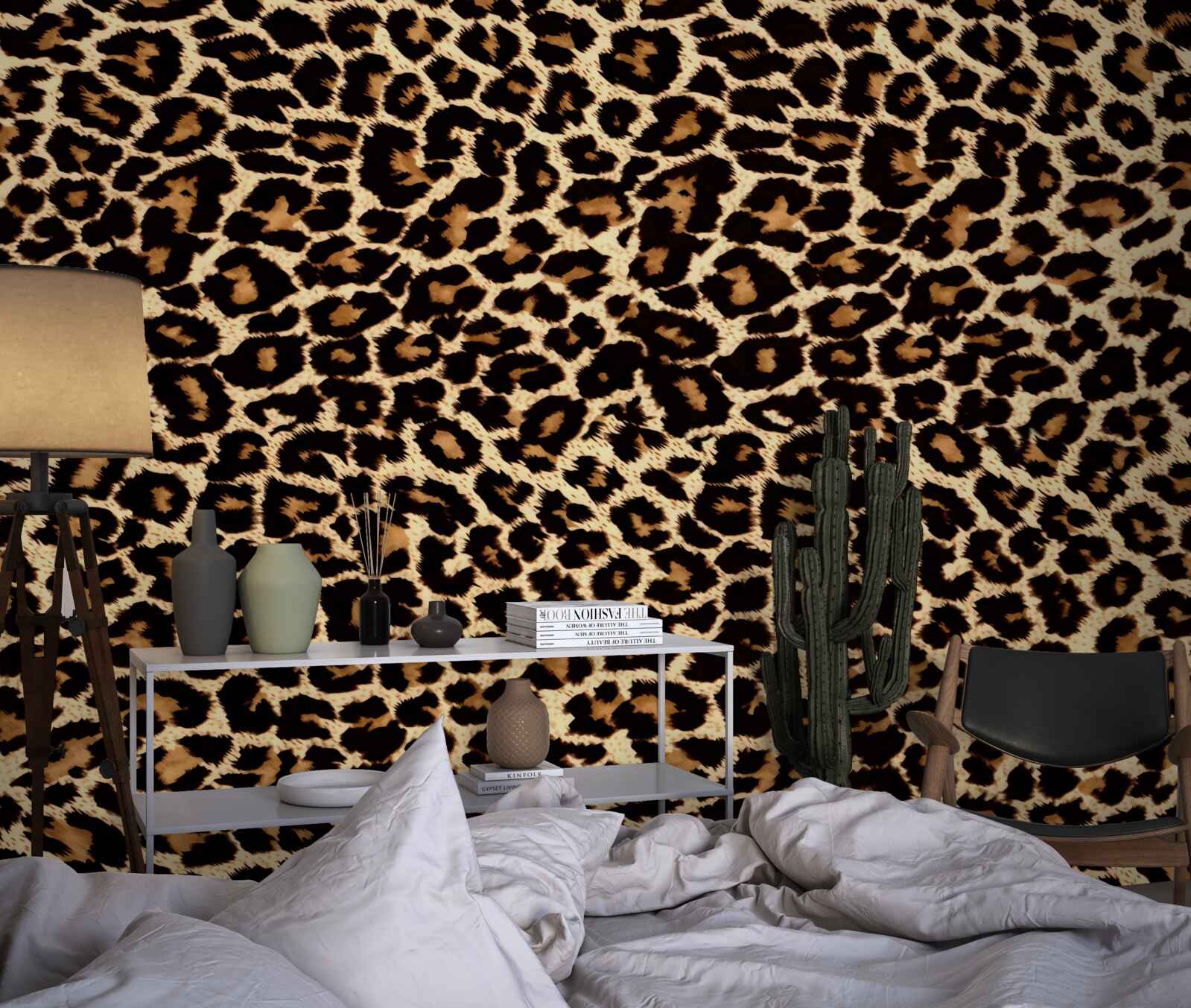 Fototapeta neobvyklý leopardí vzor