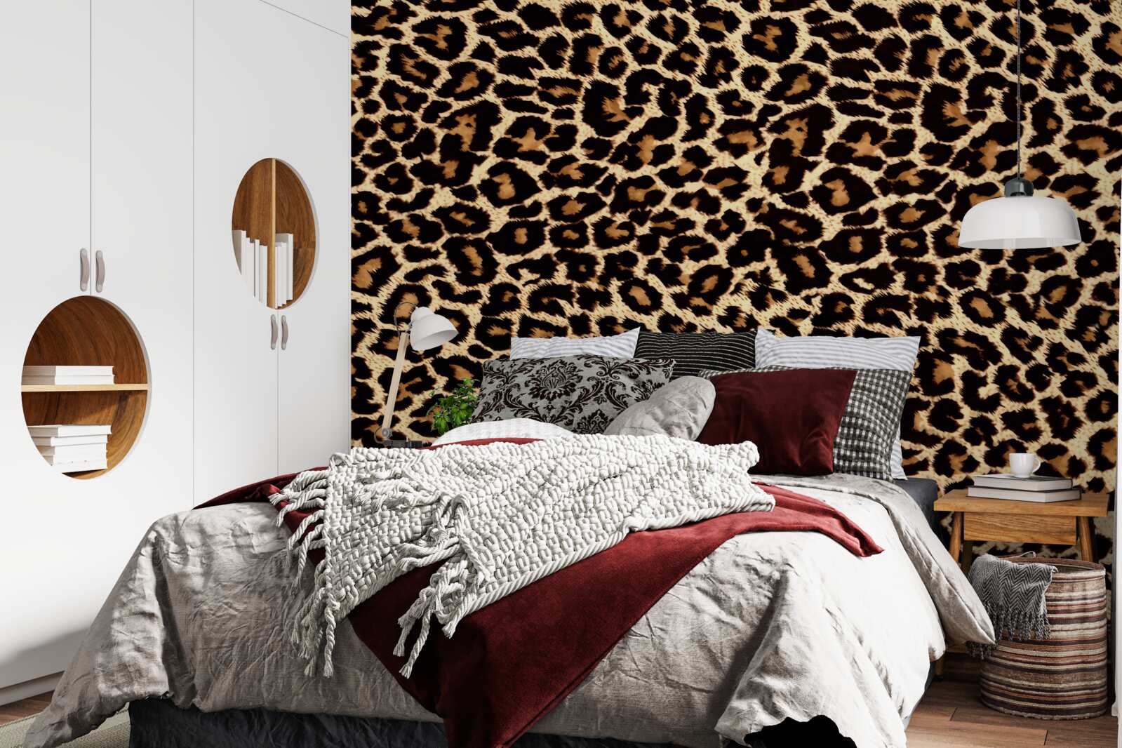 Fototapeta neobvyklý leopardí vzor