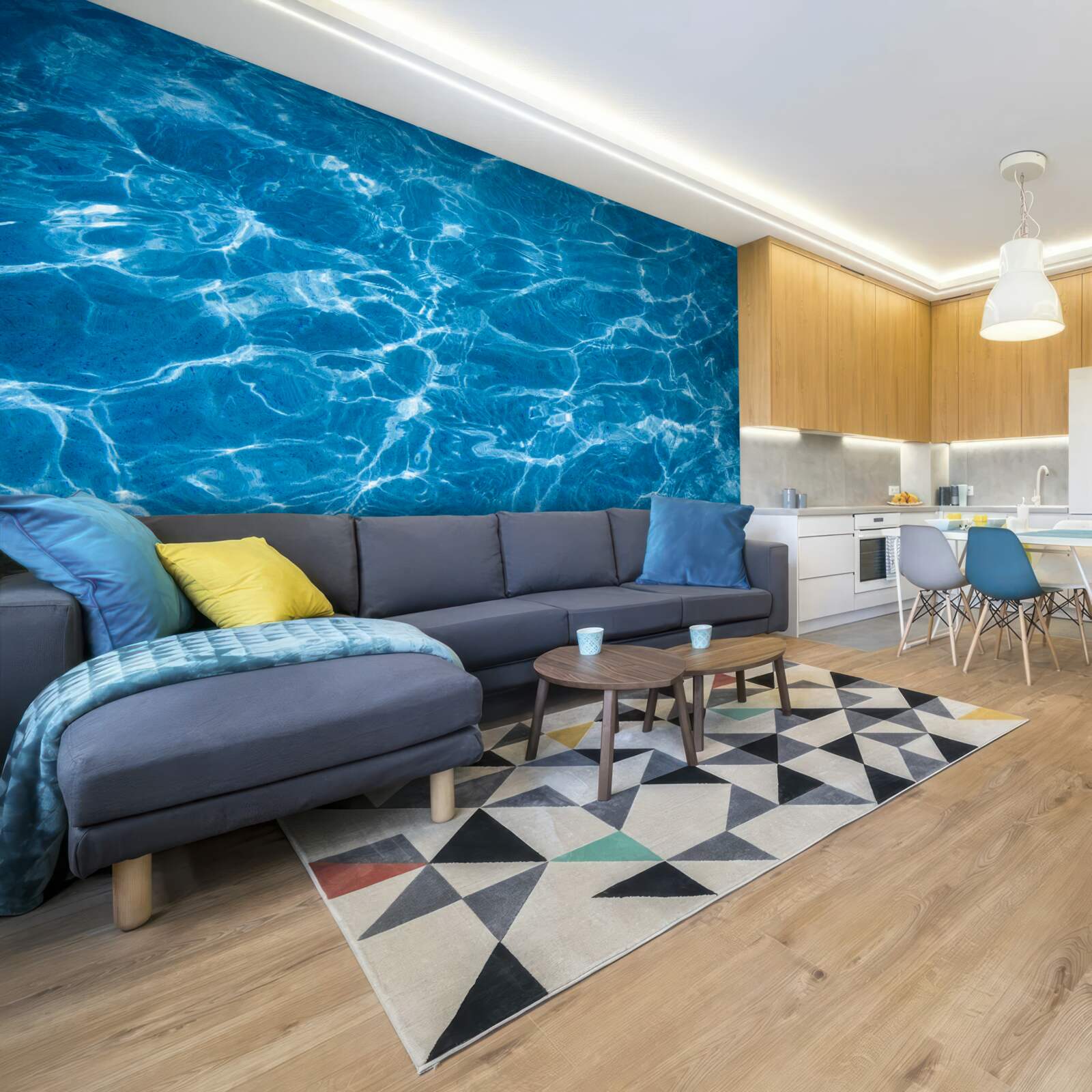 Fototapeta slnko svieti na vode