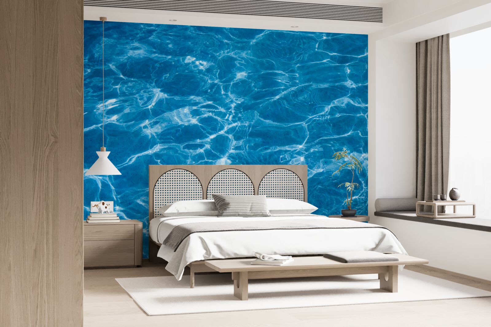 Fototapeta slnko svieti na vode