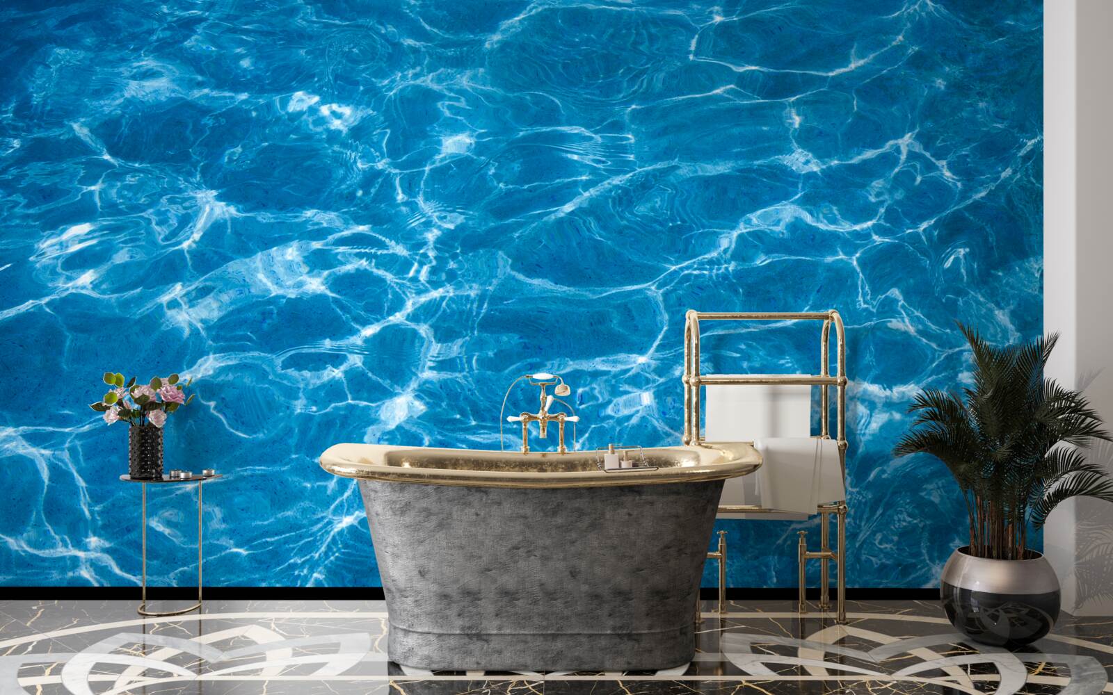 Fototapeta slnko svieti na vode