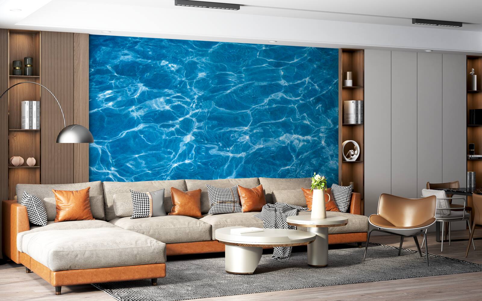 Fototapeta slnko svieti na vode