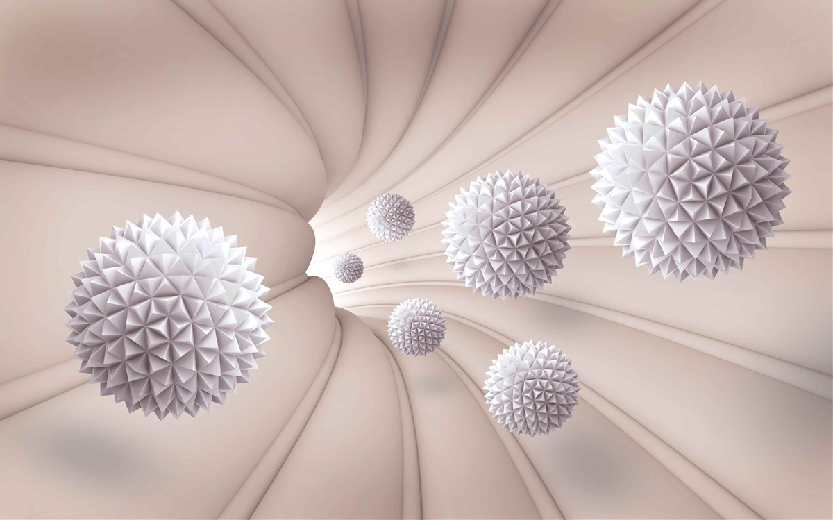 Fototapeta kruhové objazdy sa chystajú vstúpiť do tunela