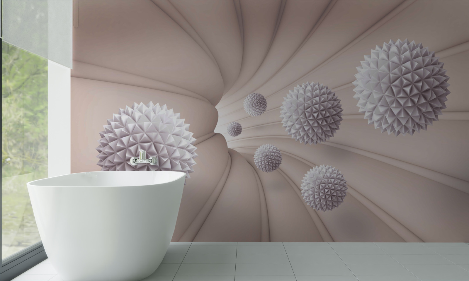 Fototapeta kruhové objazdy sa chystajú vstúpiť do tunela