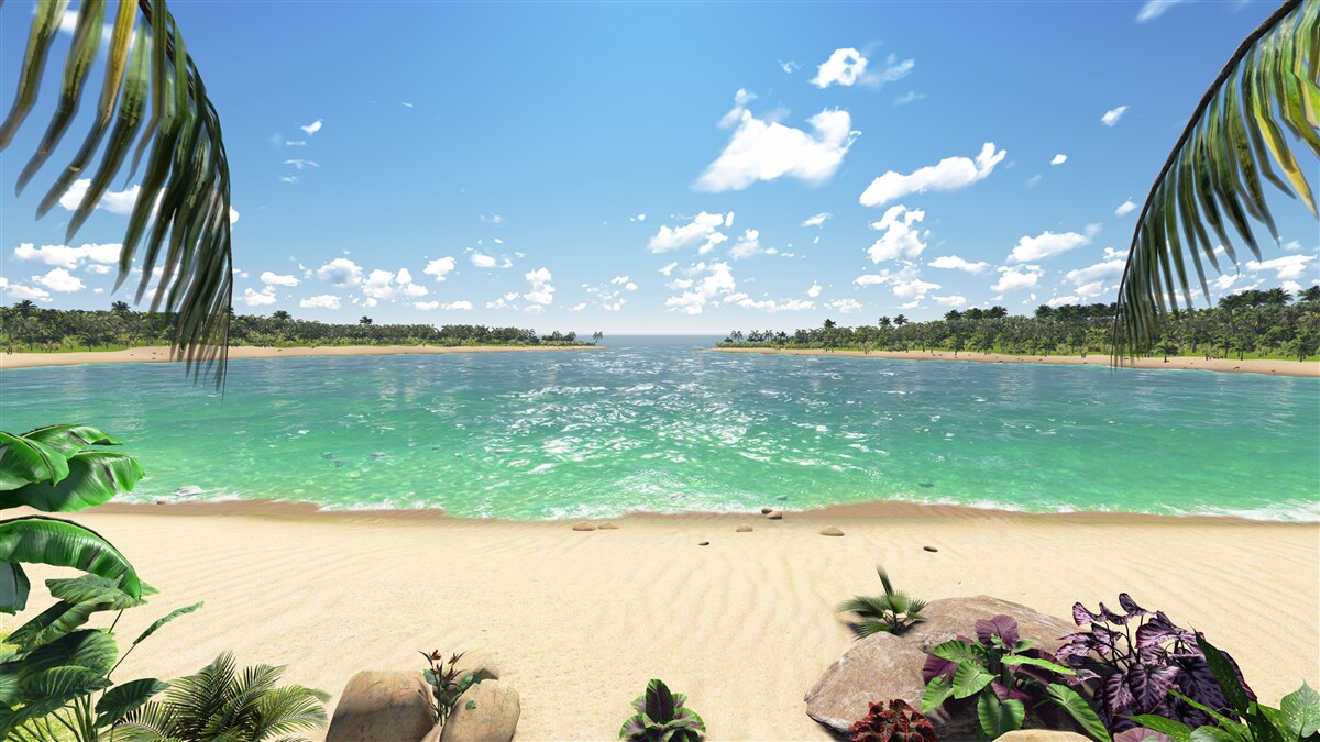 Fototapeta pláž so zlatým pieskom na tyrkysovom pobreží