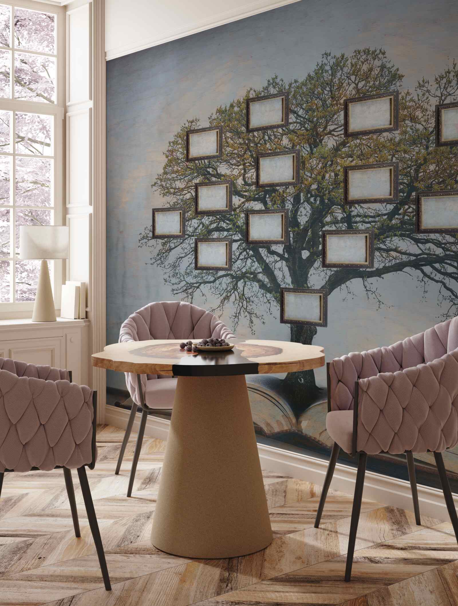 Fototapeta rodokmeň bez obrázkov