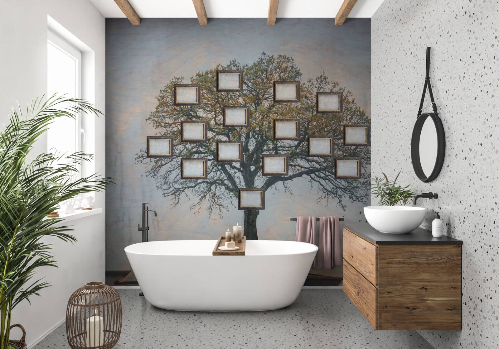 Fototapeta rodokmeň bez obrázkov