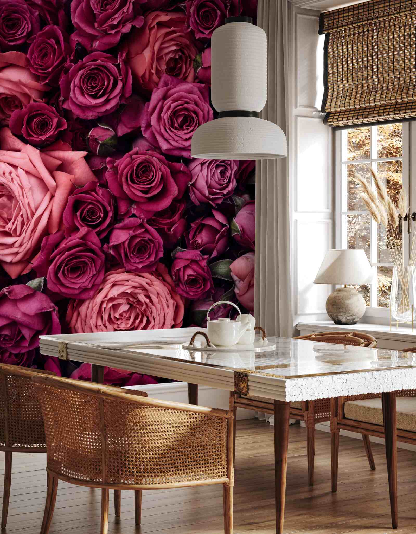 Fototapeta krásne ruže zblízka