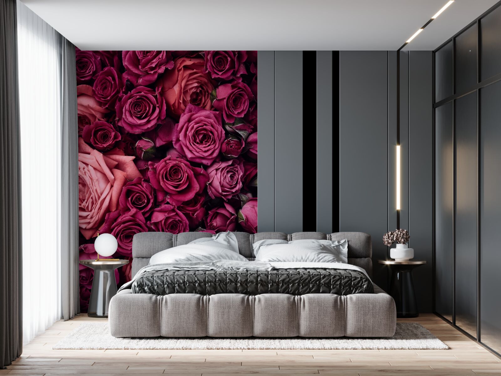 Fototapeta krásne ruže zblízka