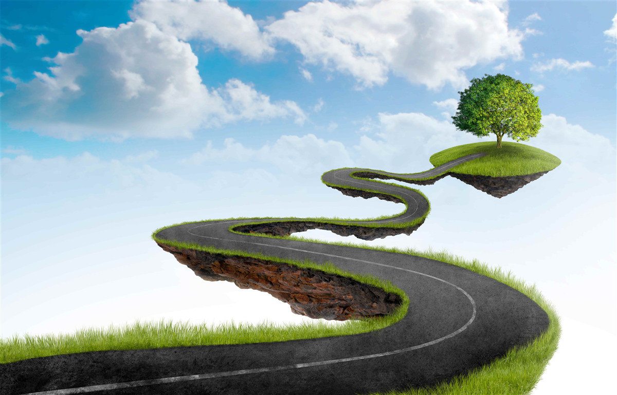 Fototapeta životná cesta človeka