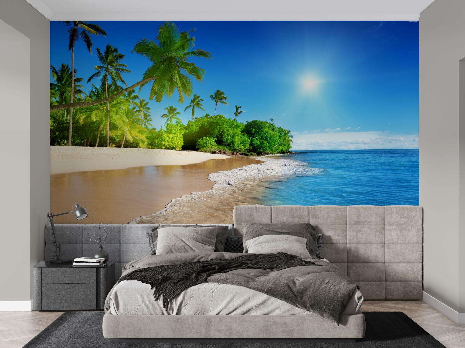 Fototapeta modré pobrežie