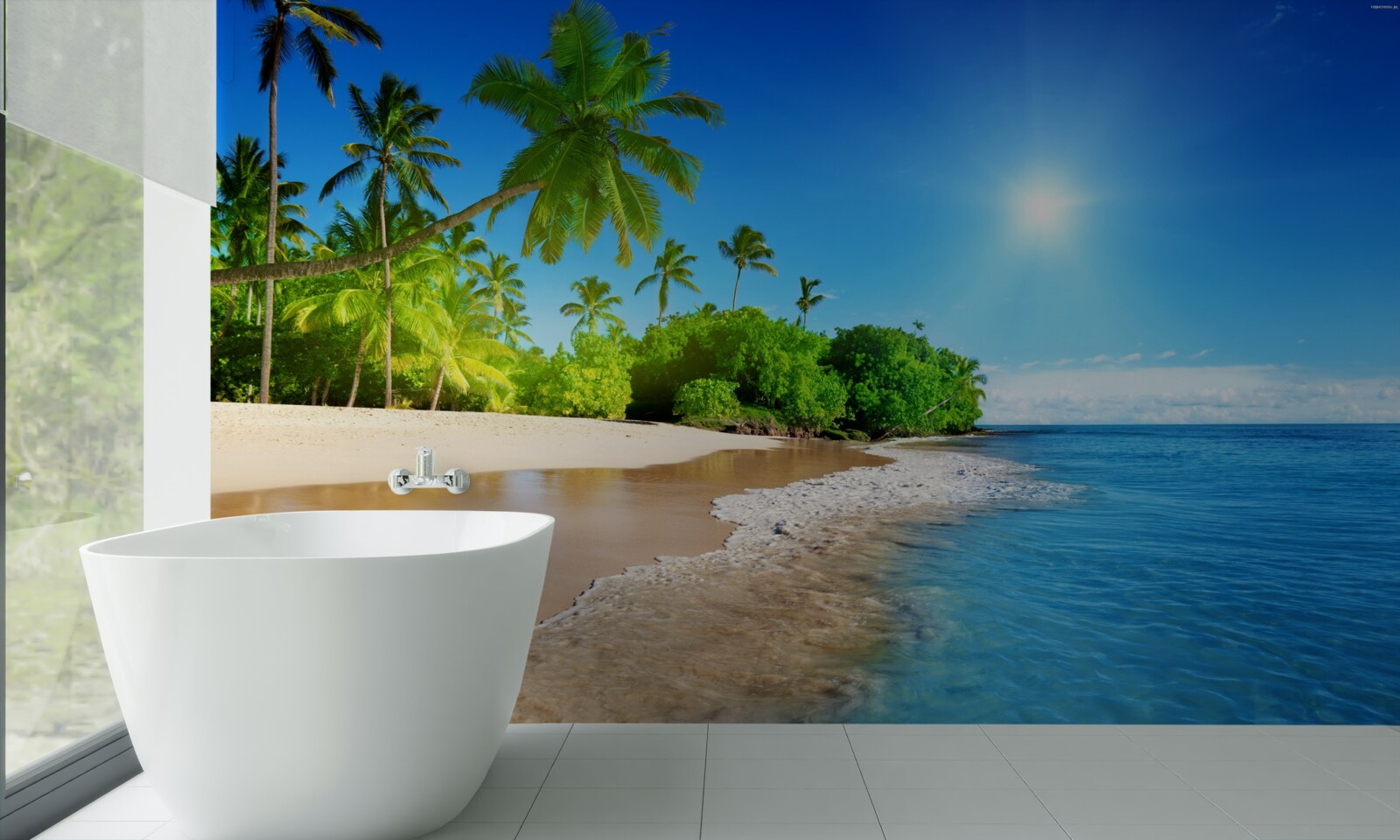 Fototapeta modré pobrežie