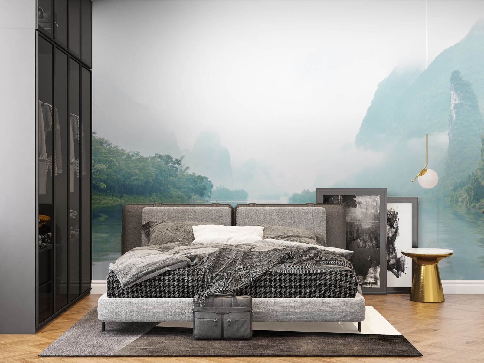 Fototapeta pôsobivá riečna krajina