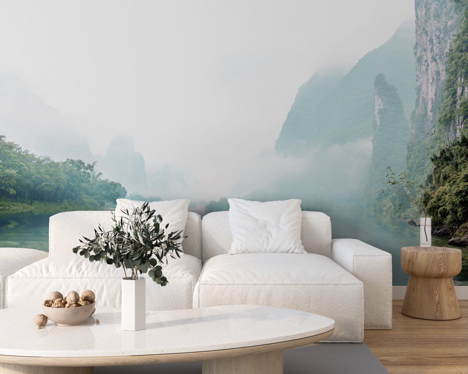 Fototapeta pôsobivá riečna krajina