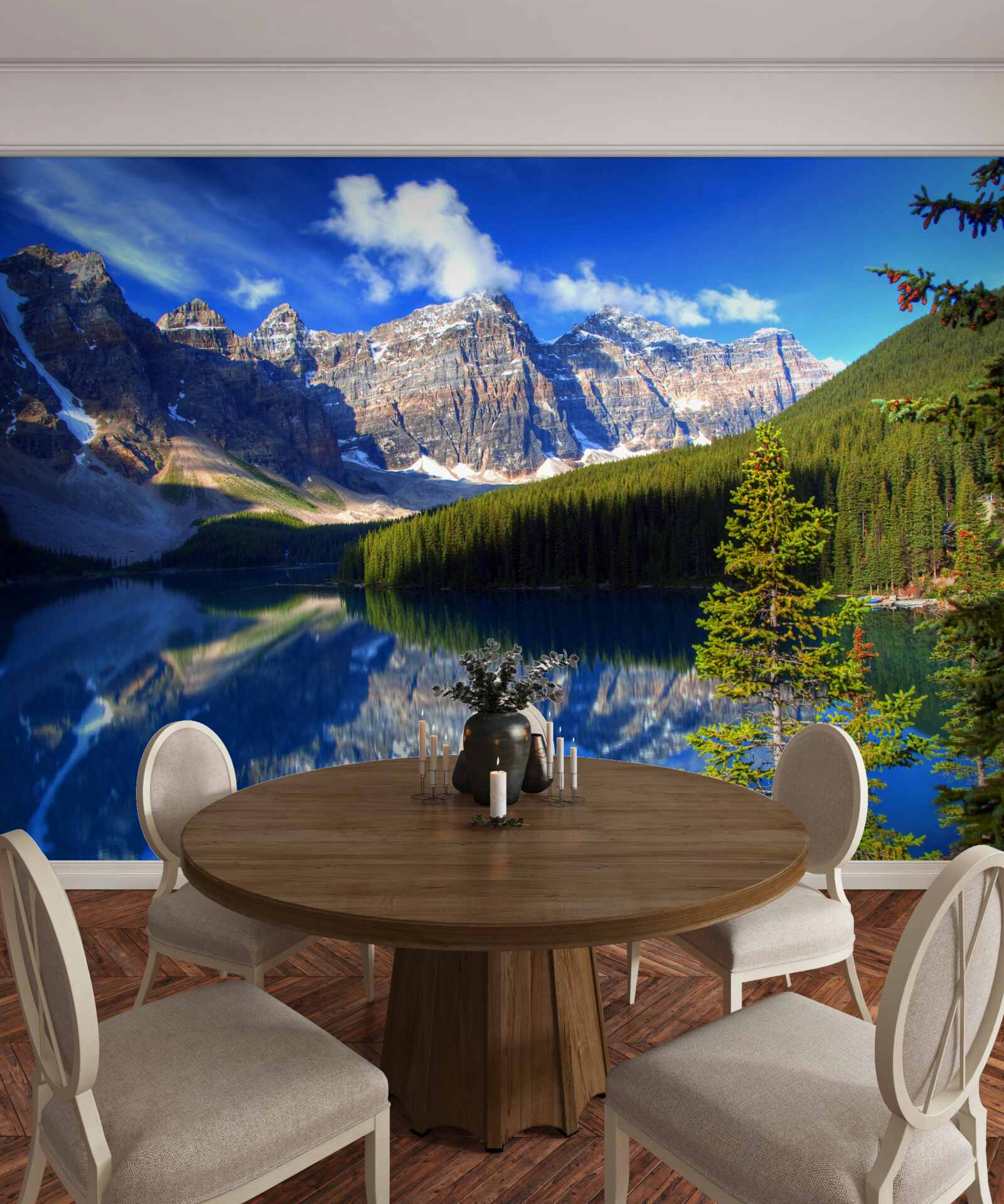 Fototapeta Lake Louise, ktoré sa nachádza v meste Banff