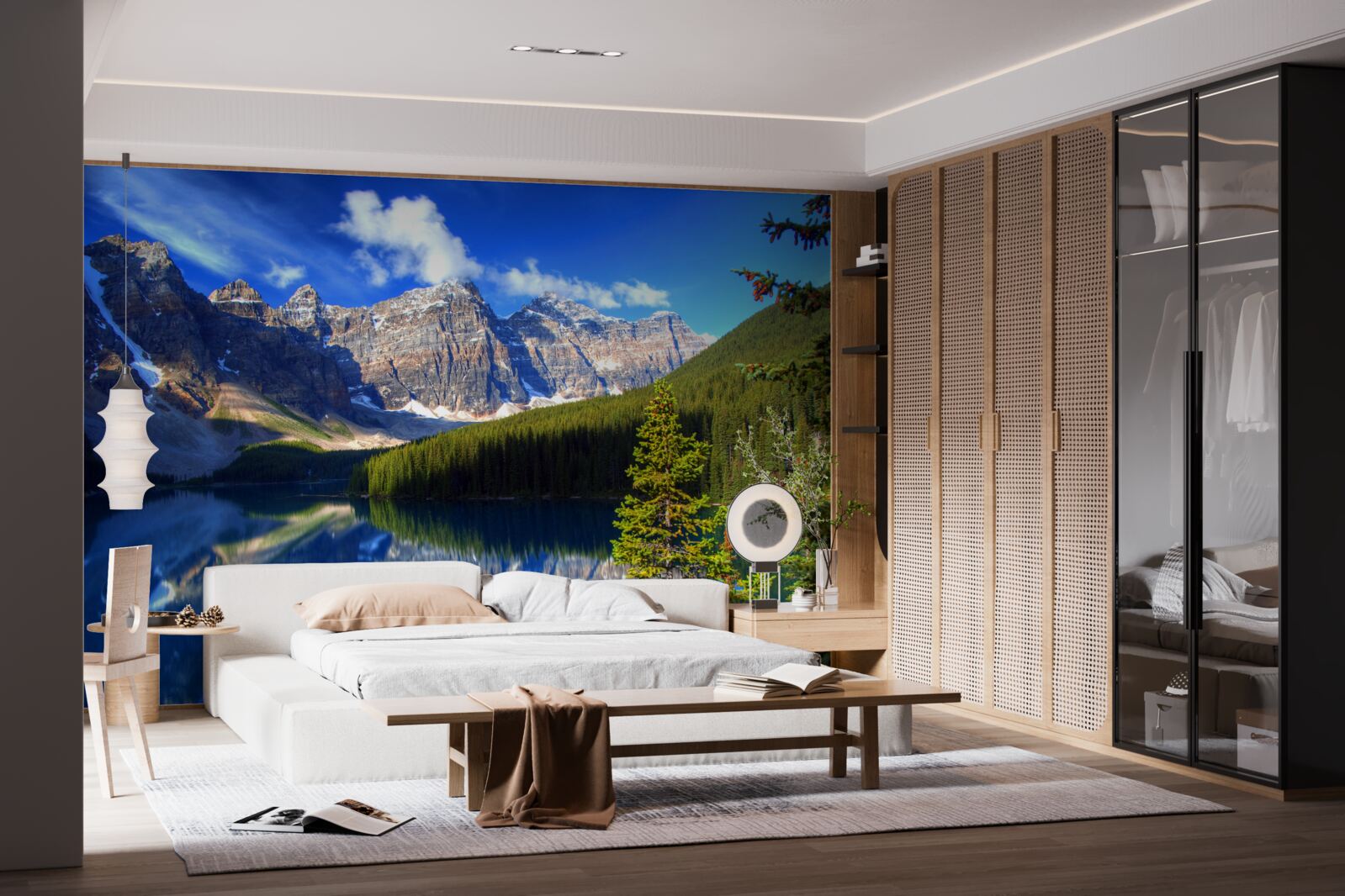 Fototapeta Lake Louise, ktoré sa nachádza v meste Banff