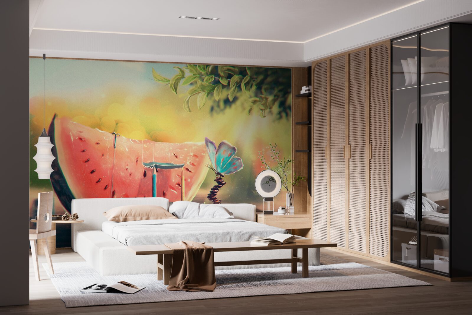 Fototapeta veľký kus sladkého melóna