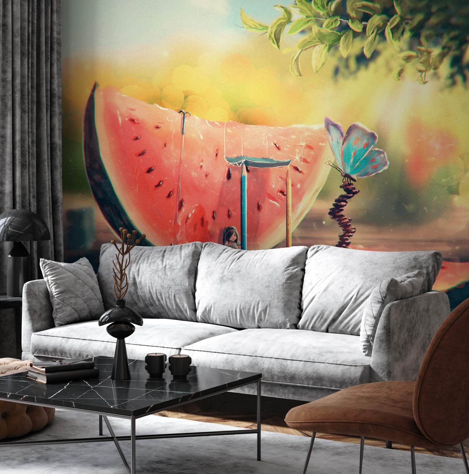 Fototapeta veľký kus sladkého melóna