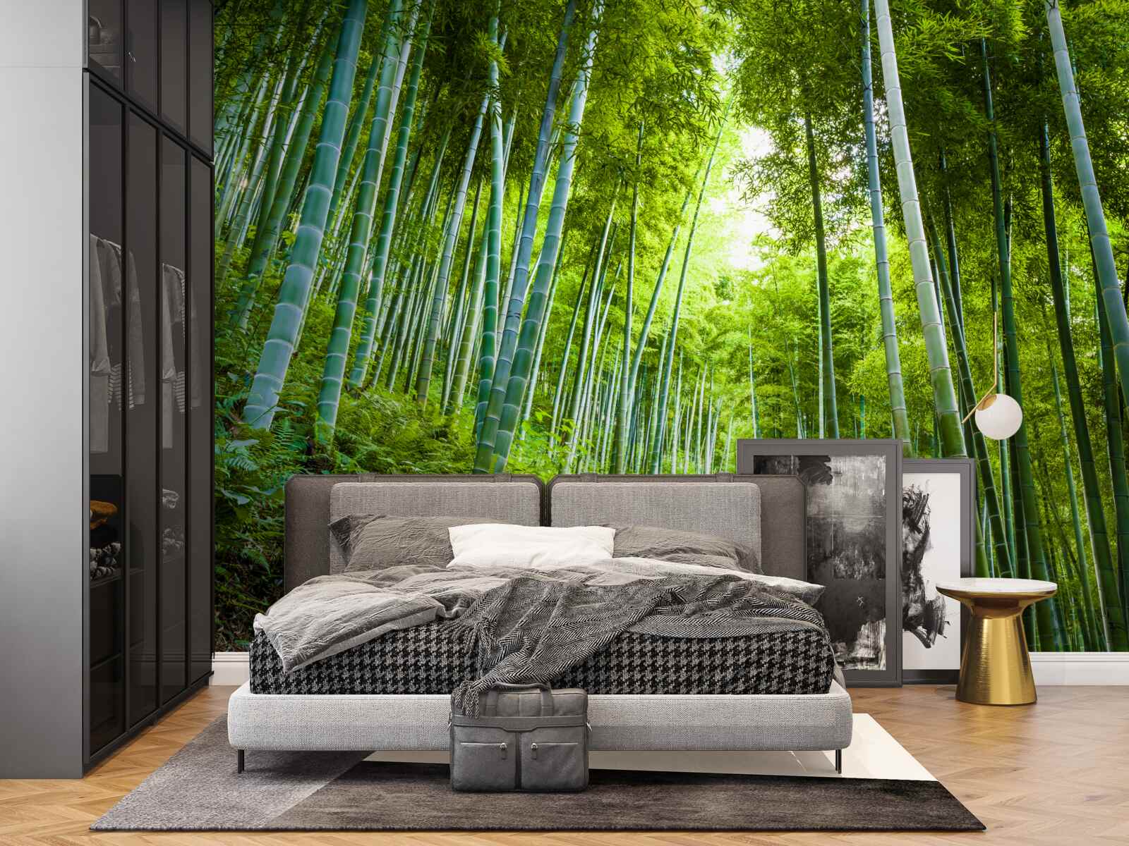 Fototapeta krasny bujny smaragdovy les