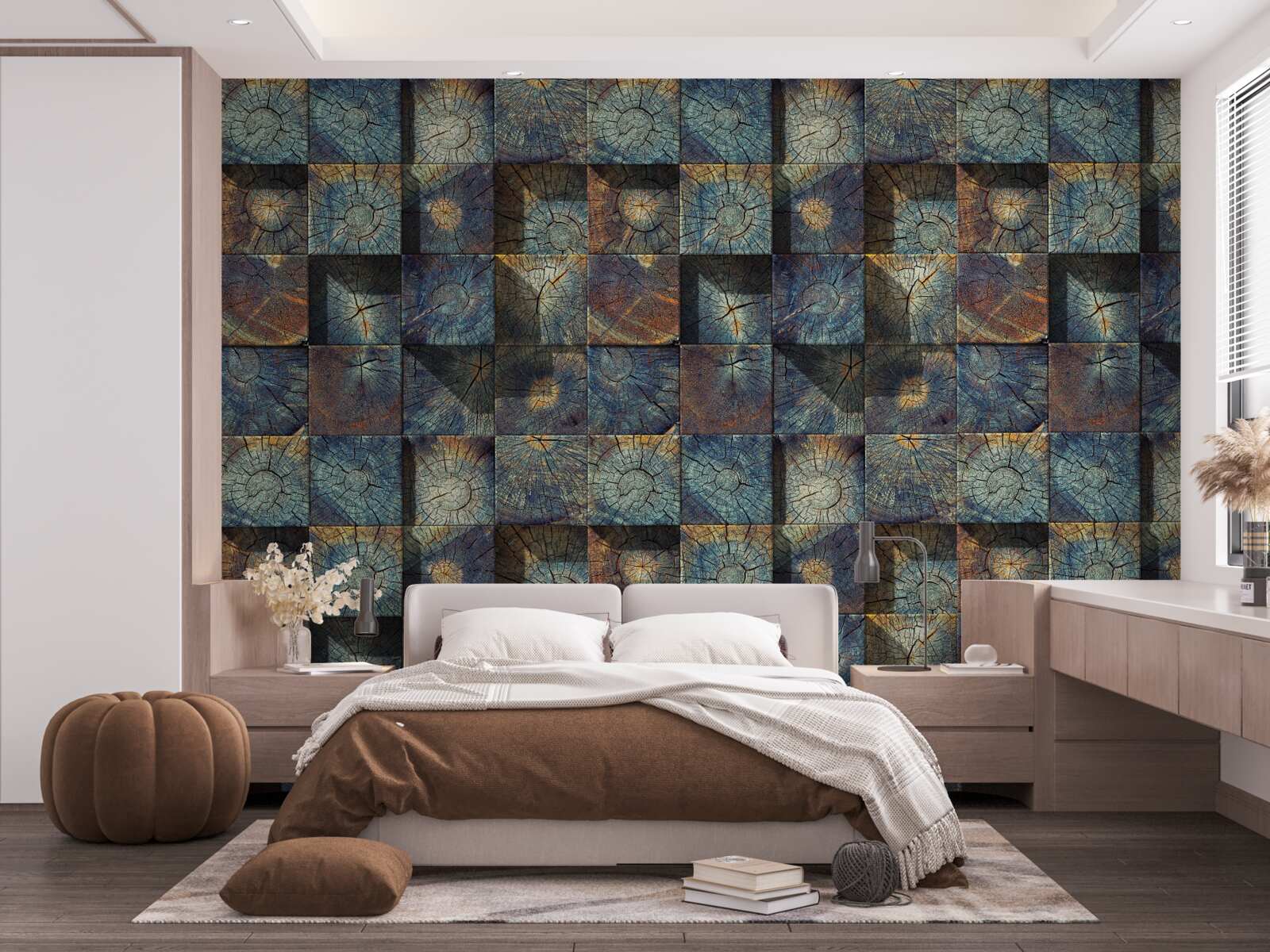 Fototapeta sadenice malých stromov