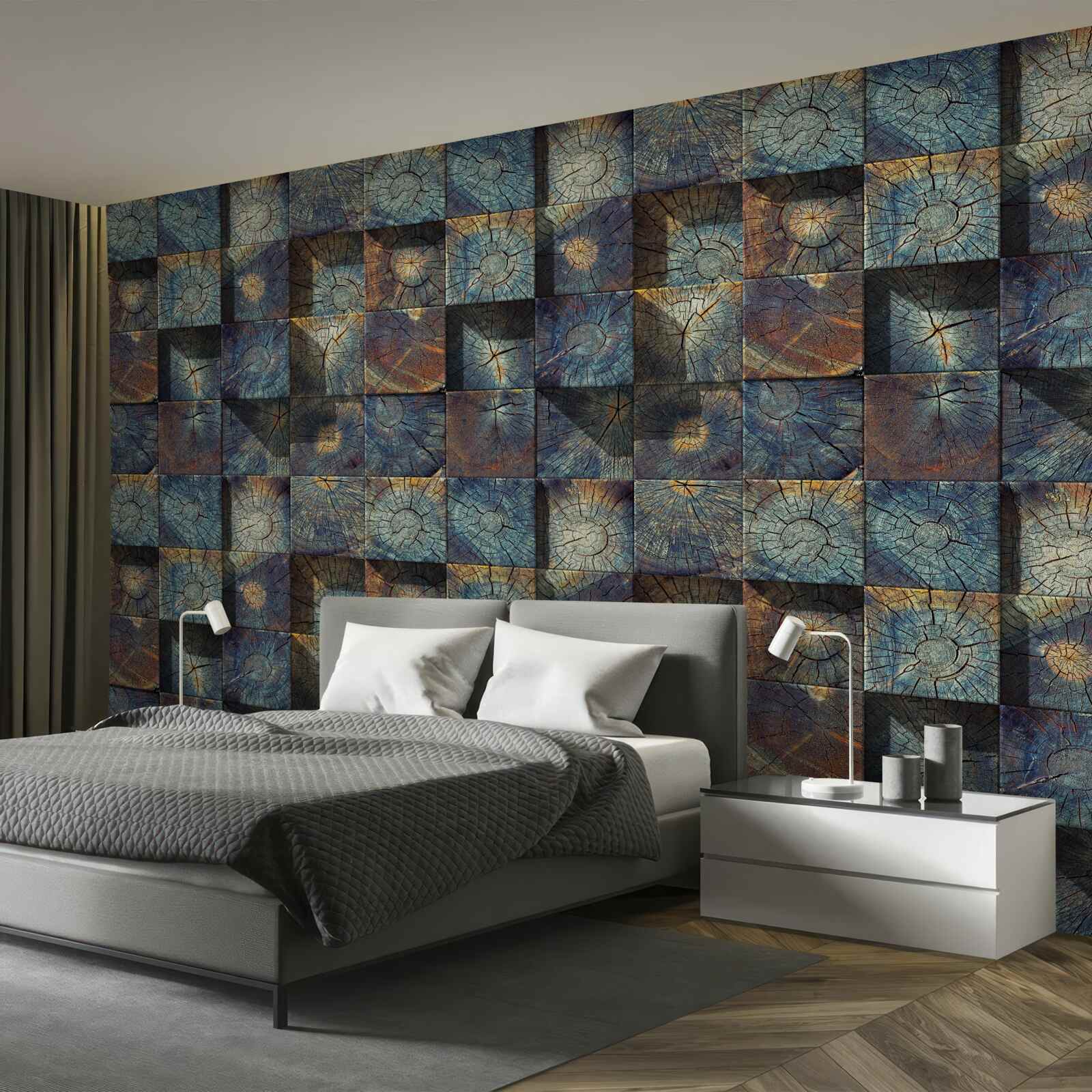 Fototapeta sadenice malých stromov