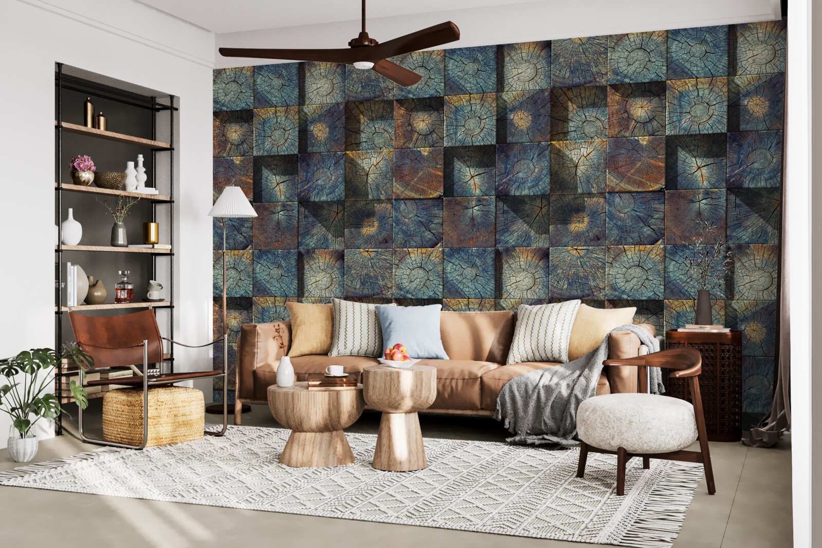 Fototapeta sadenice malých stromov