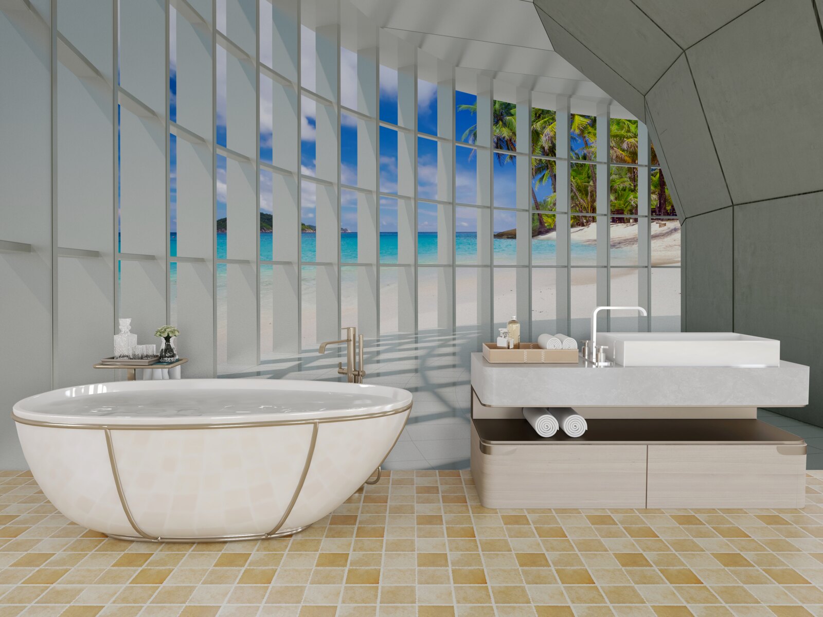 Fototapeta svetlý les