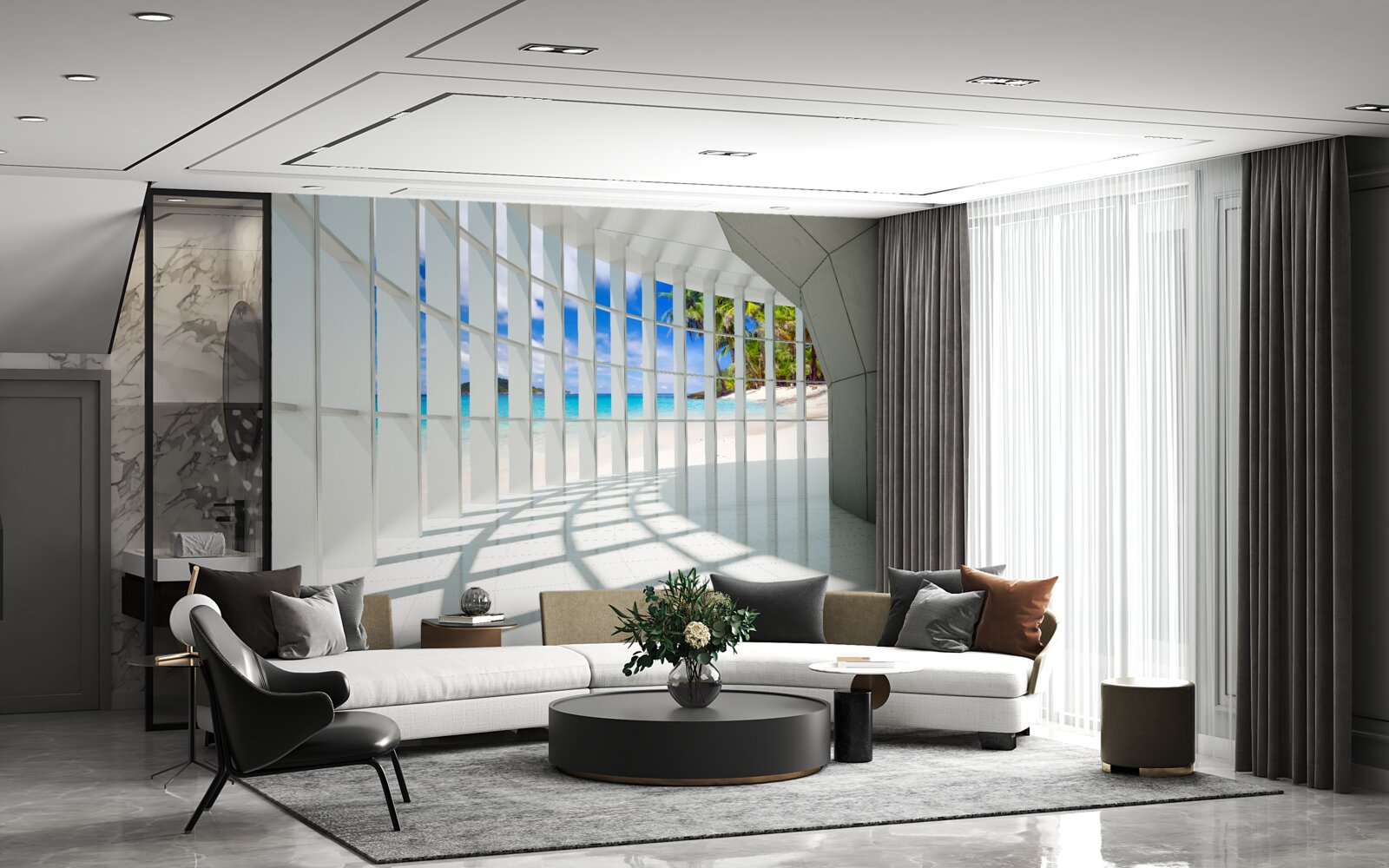 Fototapeta svetlý les