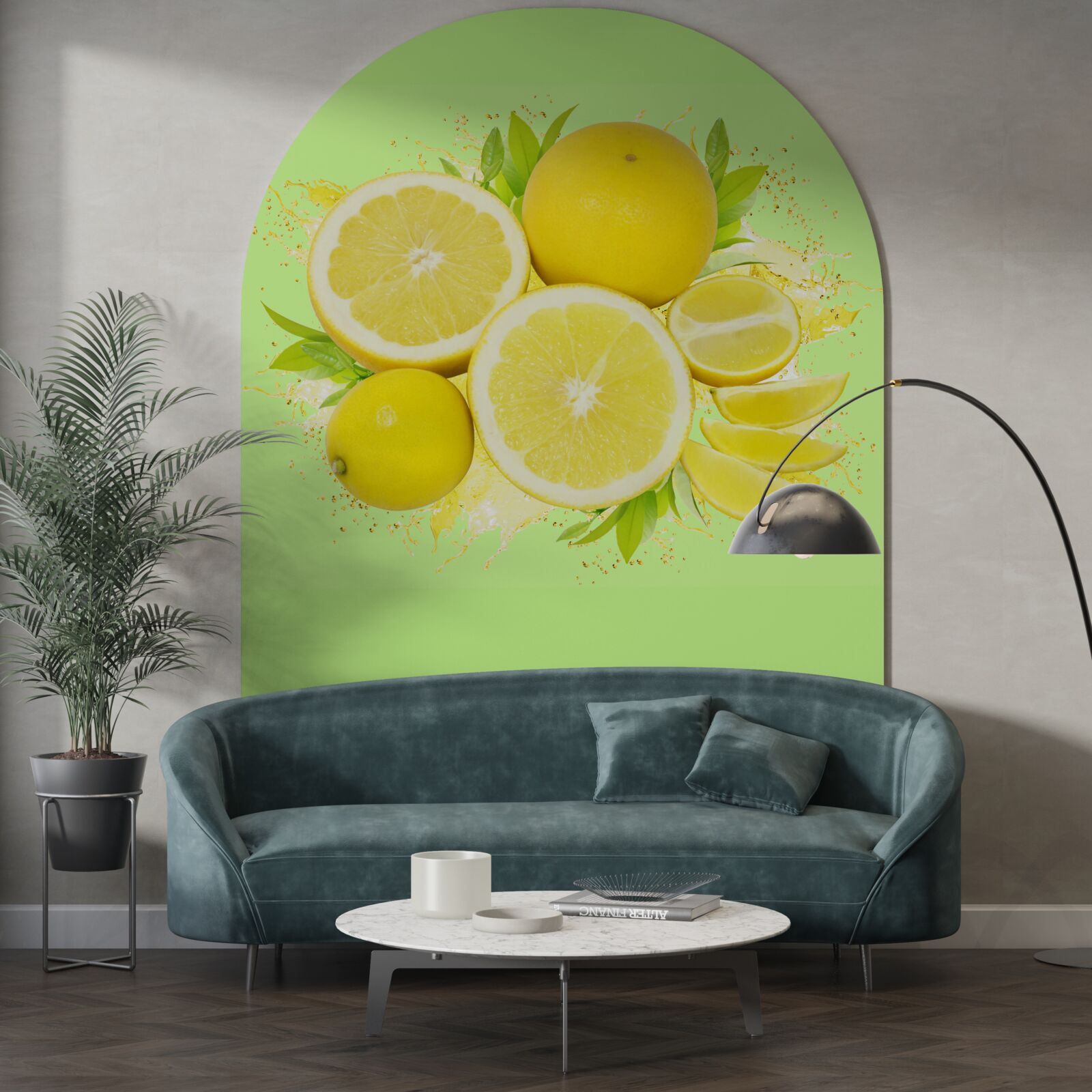 Fototapeta slnečné žlté citróny