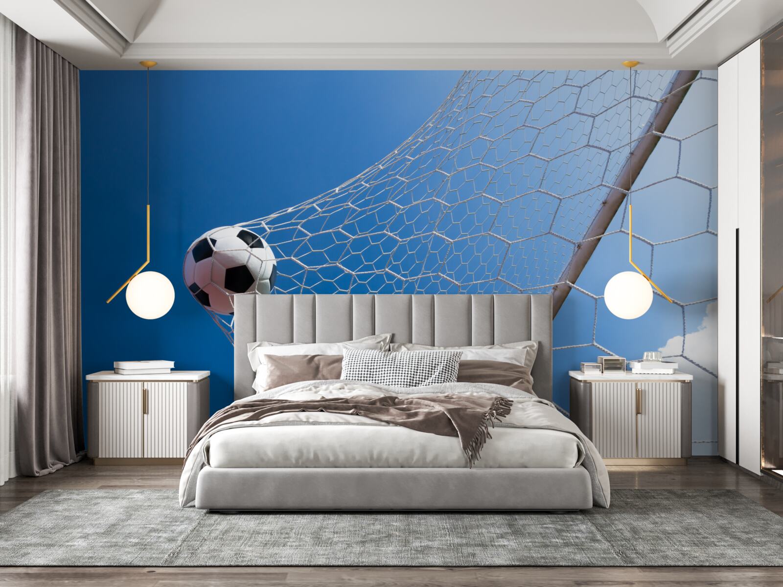 Fototapeta lopta dorazila do siete