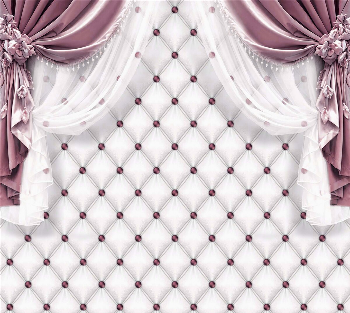 Fototapeta levanduľové závesy