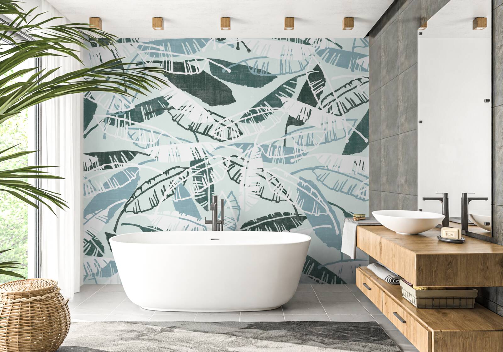 Fototapeta drobné vzory peria