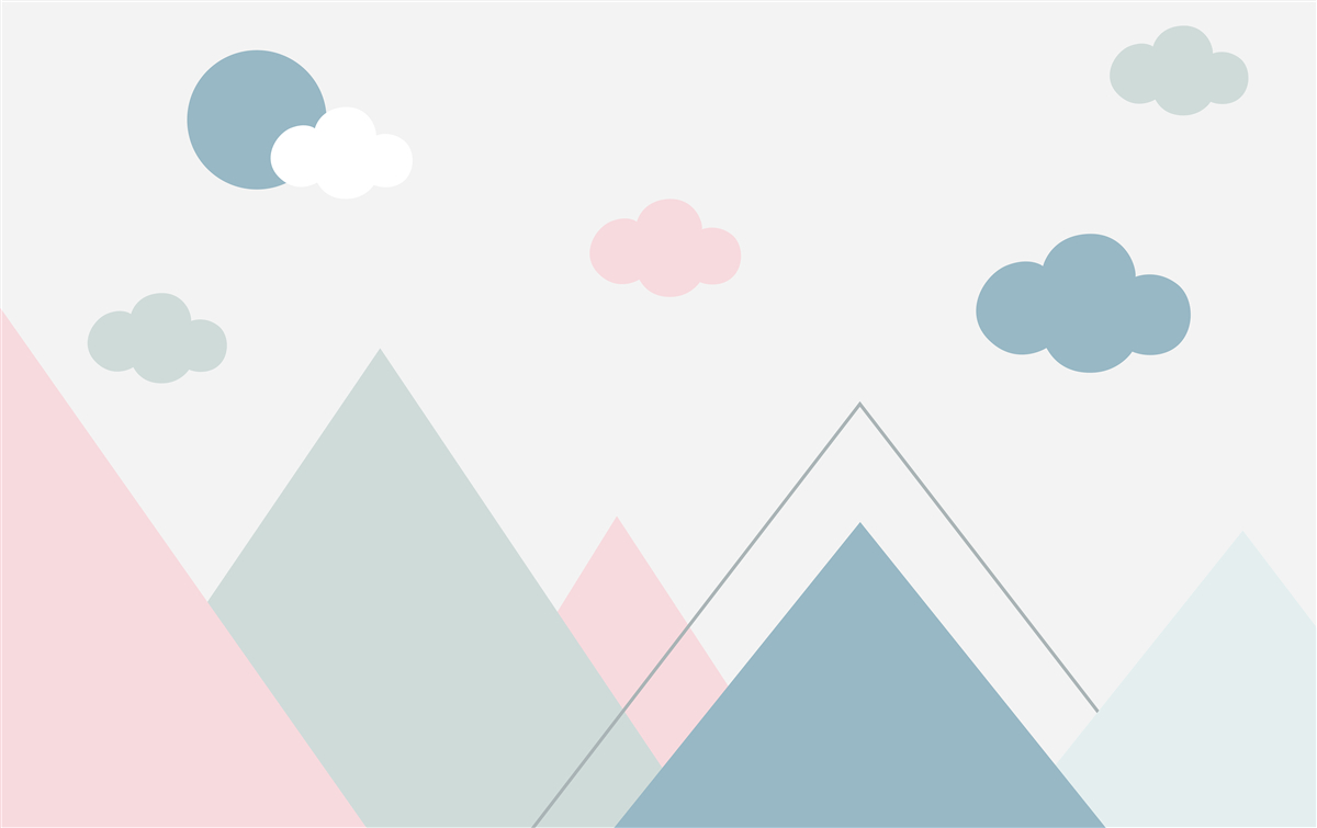 Fototapeta mraky a vrcholy