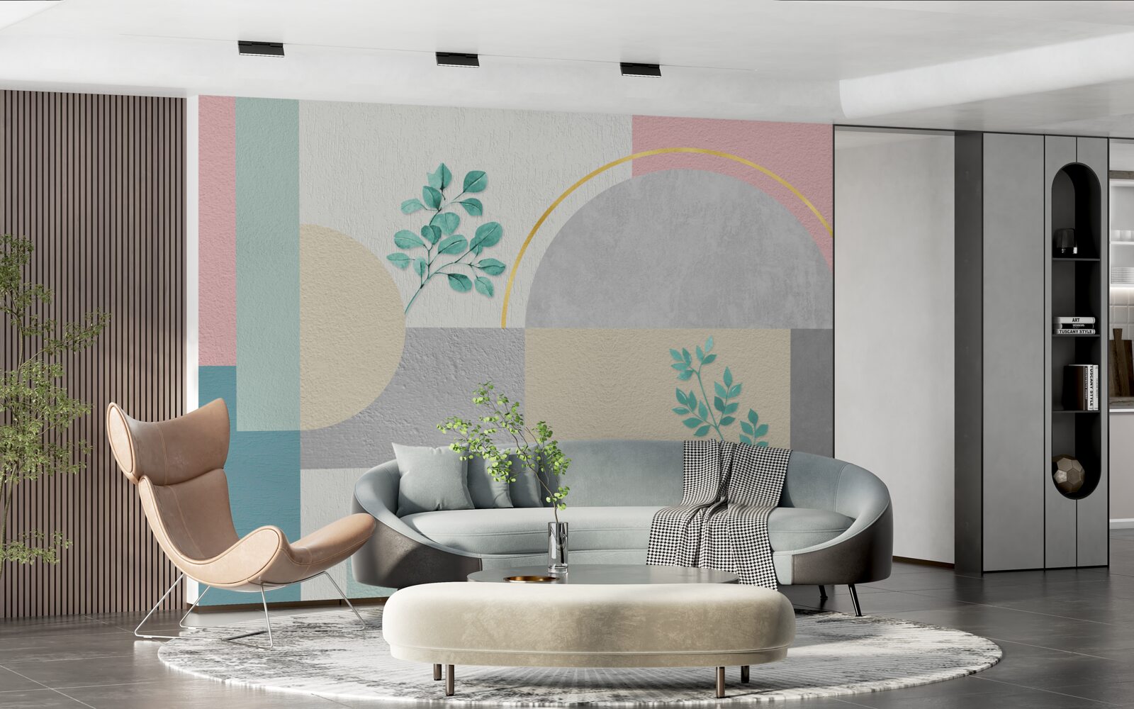 Fototapeta Pozadie v minimalistickom štýle vyniká svojou originalitou