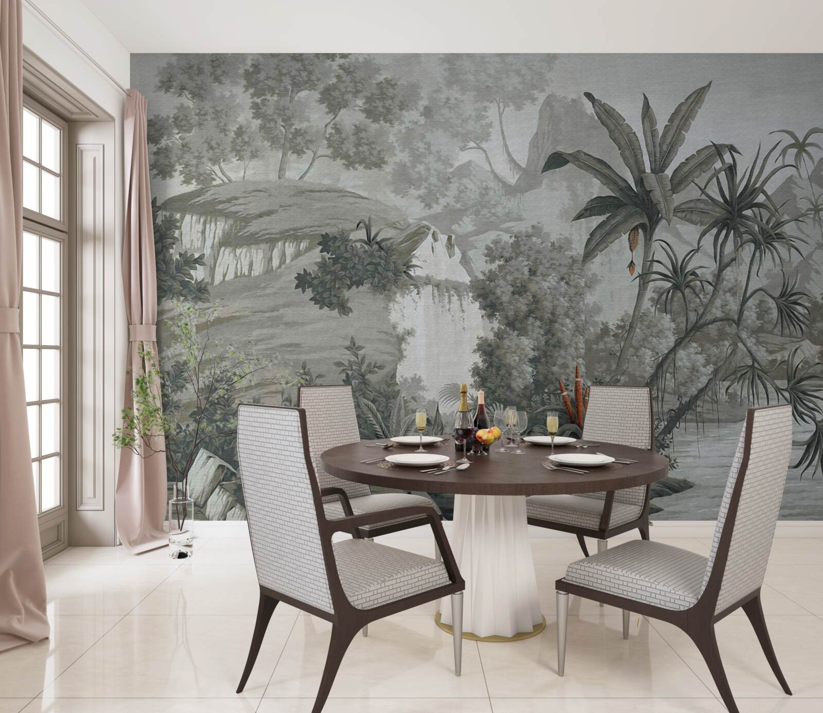 Fototapeta temná džungľa