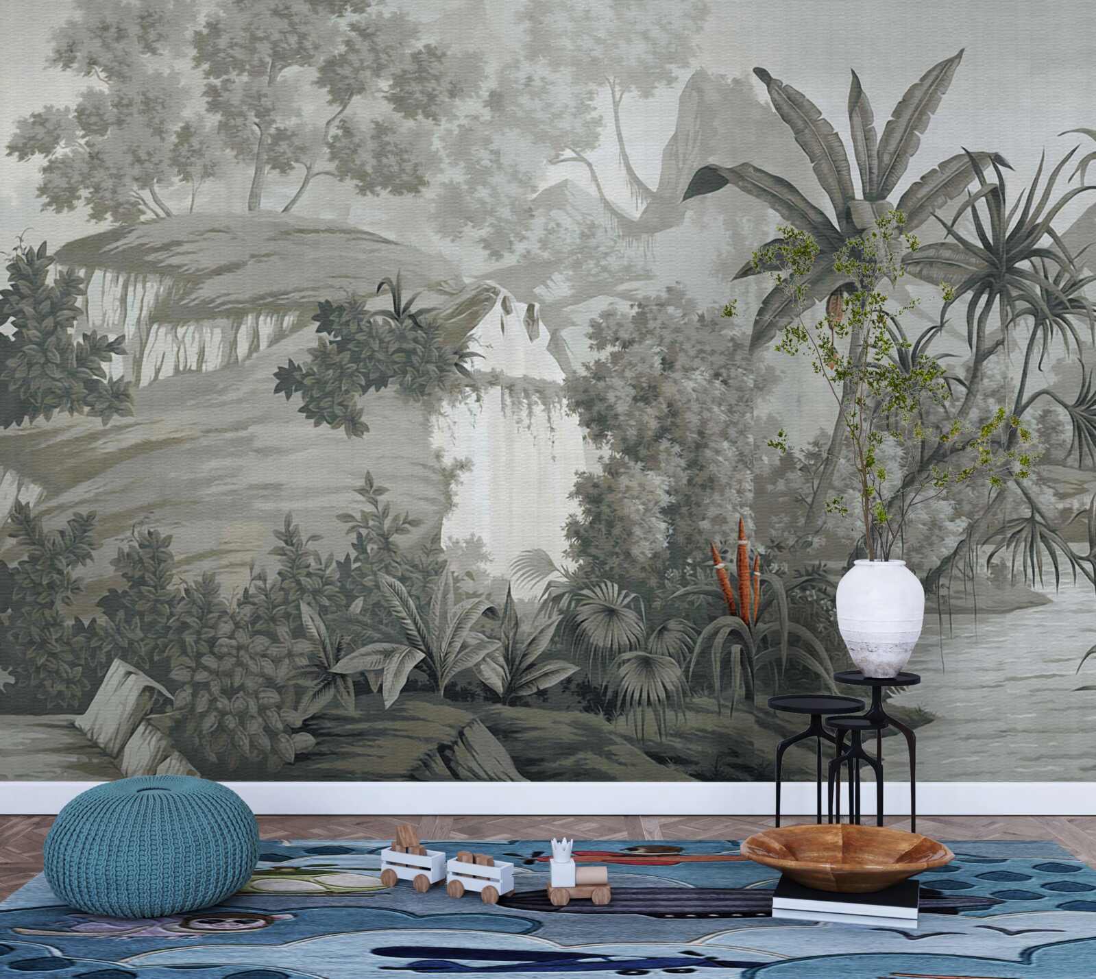 Fototapeta temná džungľa