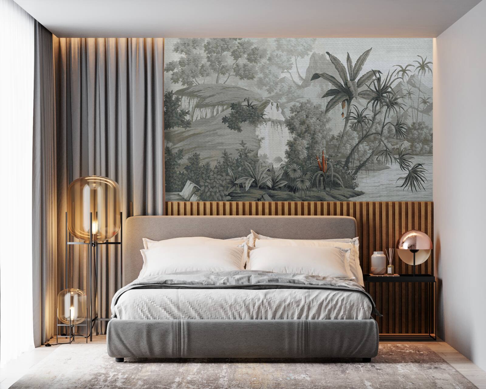 Fototapeta temná džungľa