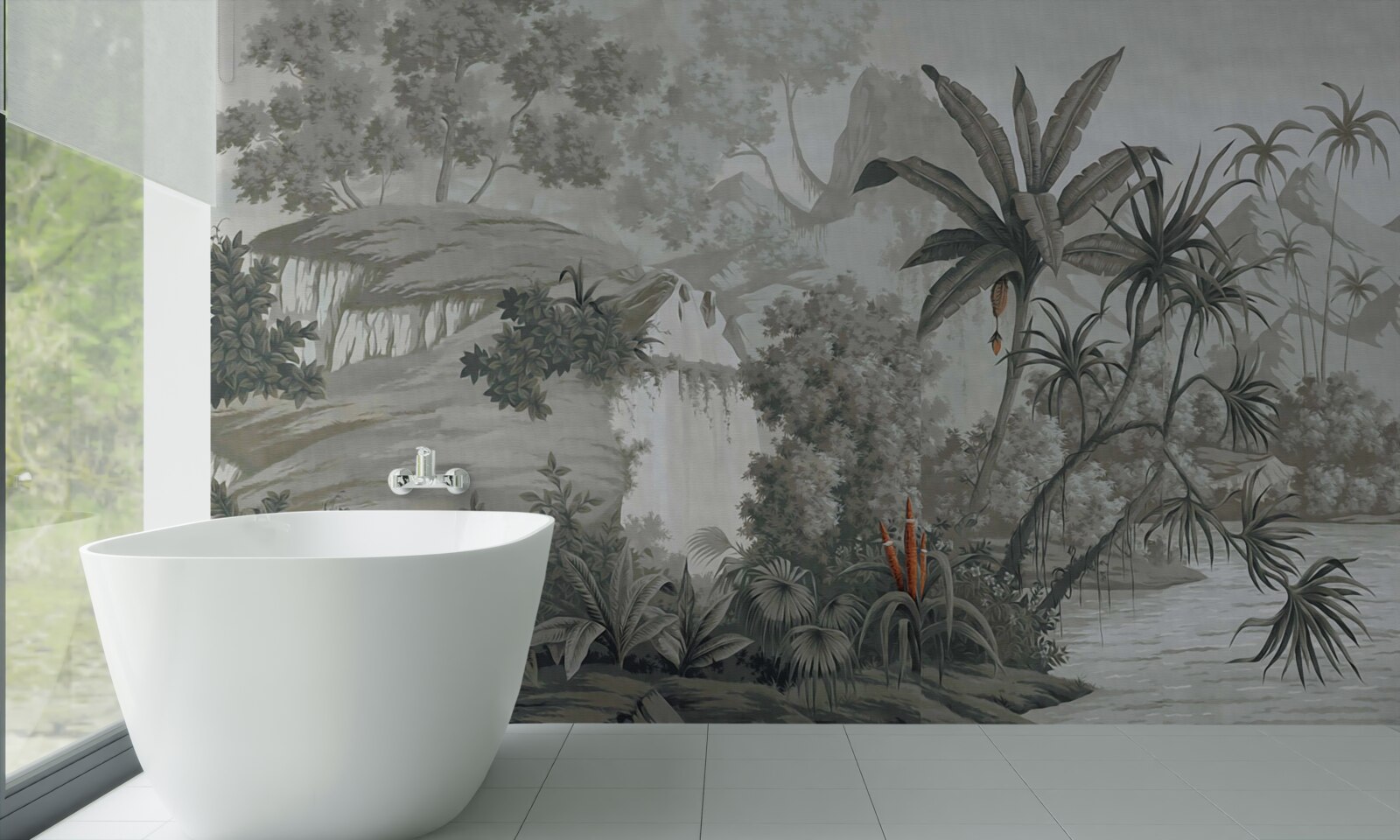 Fototapeta temná džungľa