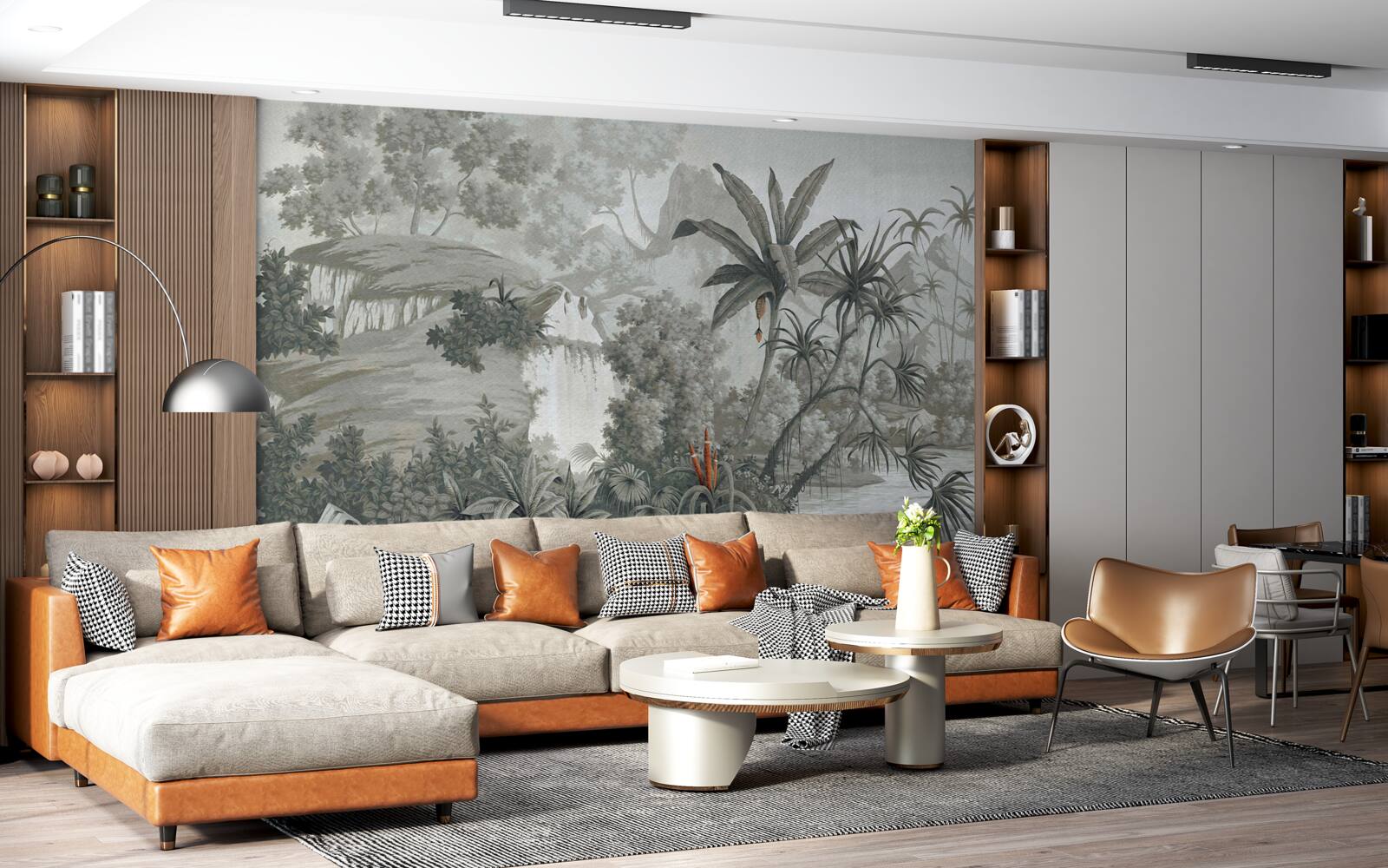 Fototapeta temná džungľa