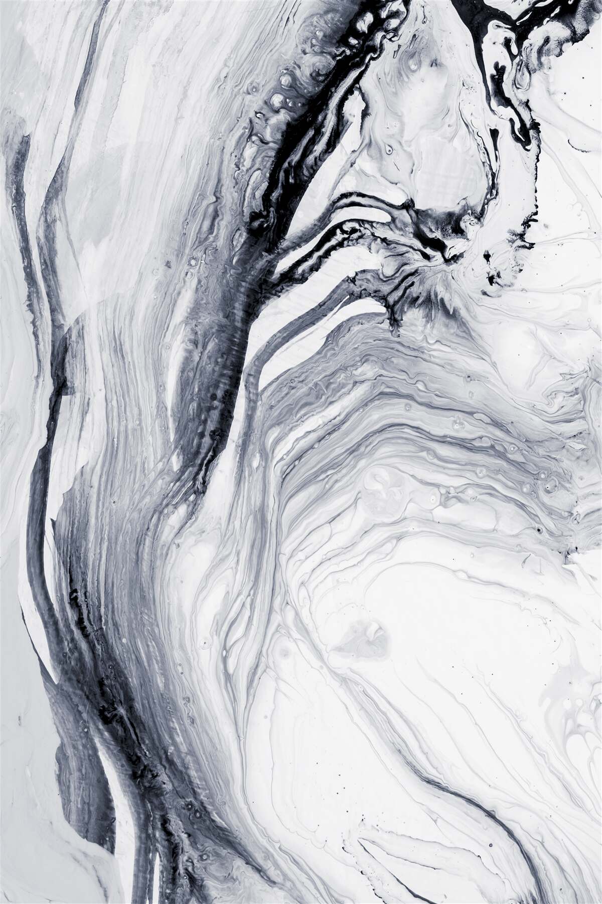 Fototapeta rozmazané šedé vlny