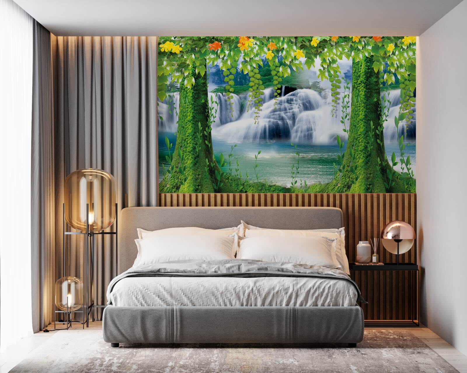 Fototapeta krajina svetlá