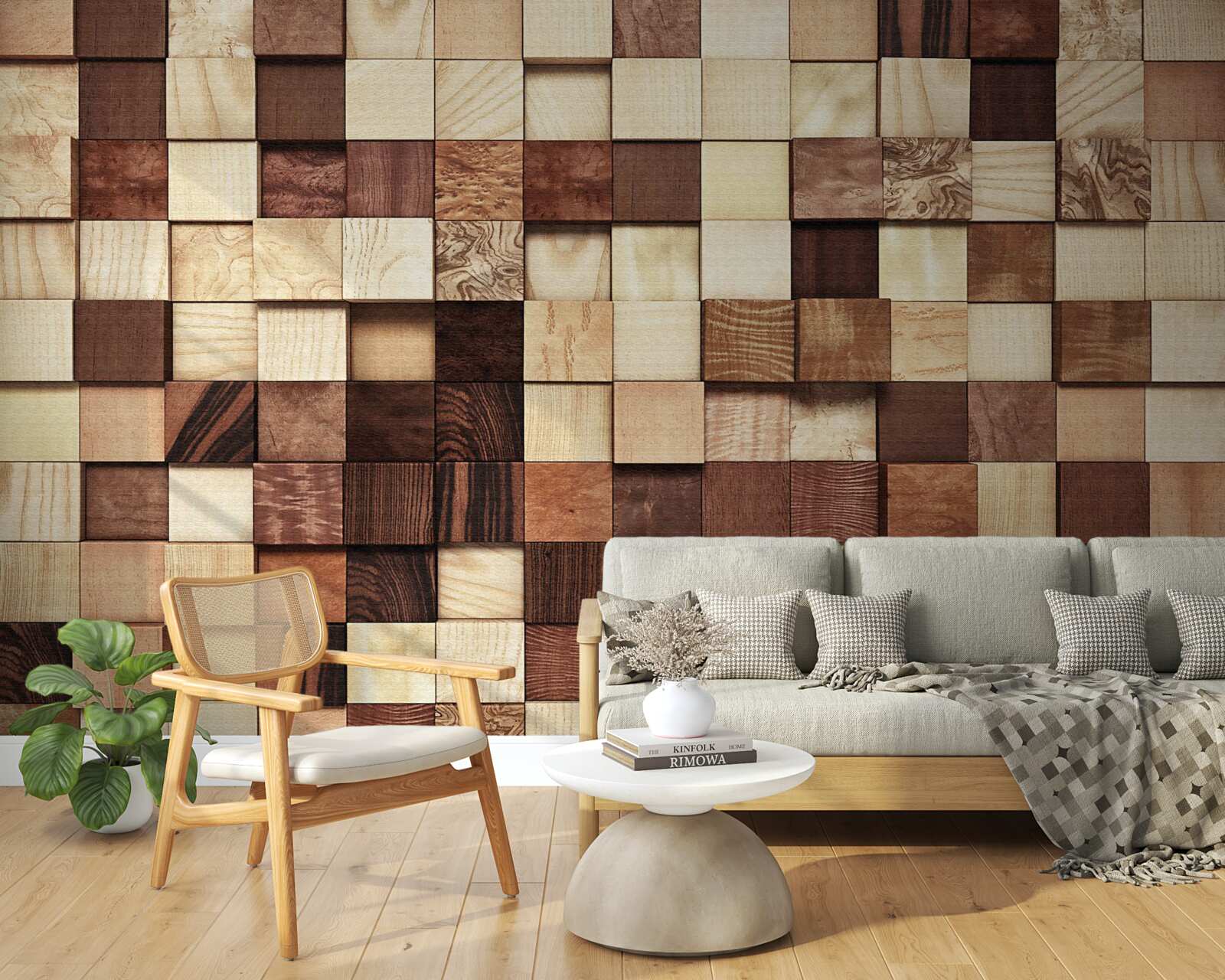 Fototapeta malé štvorčeky v rôznych farbách