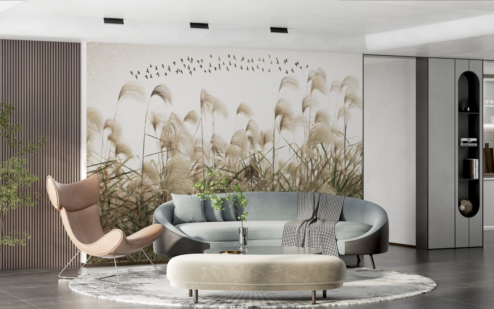 Fototapeta rastliny s nadýchanou textúrou