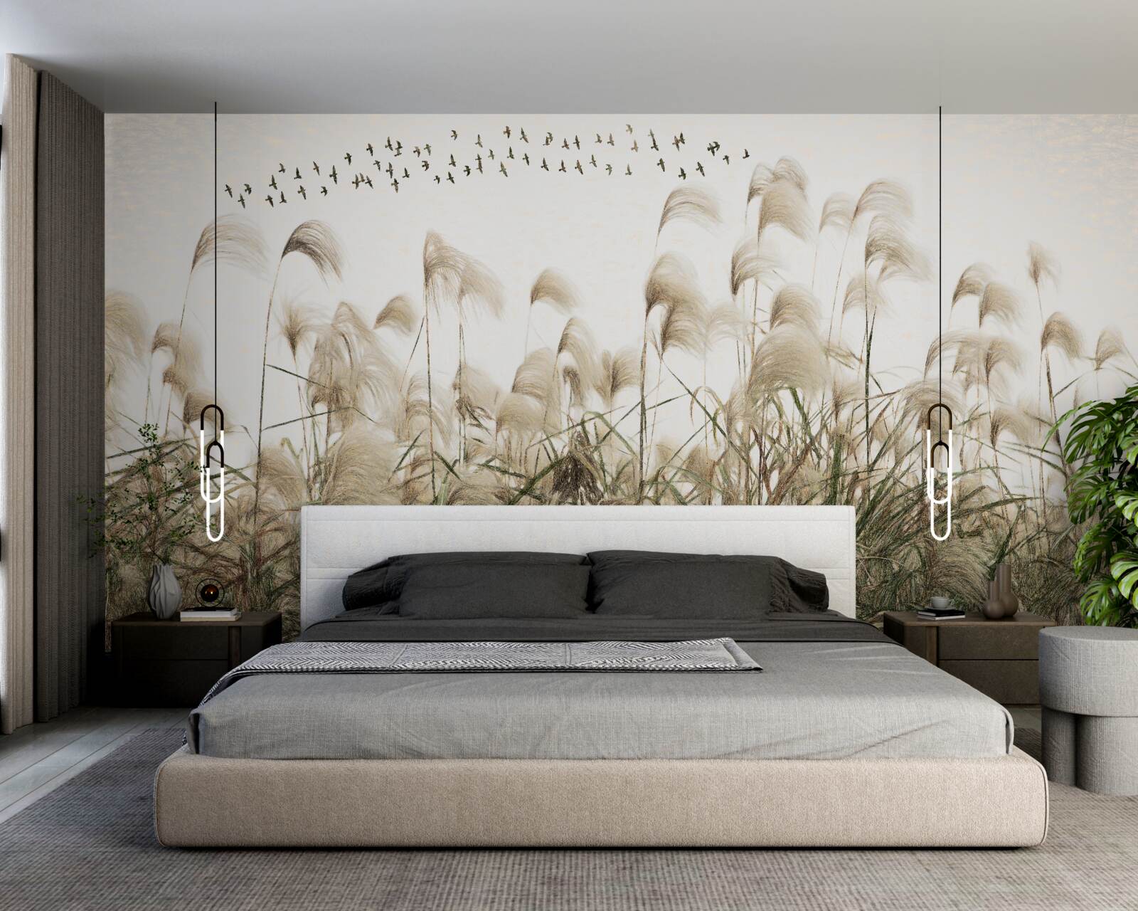 Fototapeta rastliny s nadýchanou textúrou