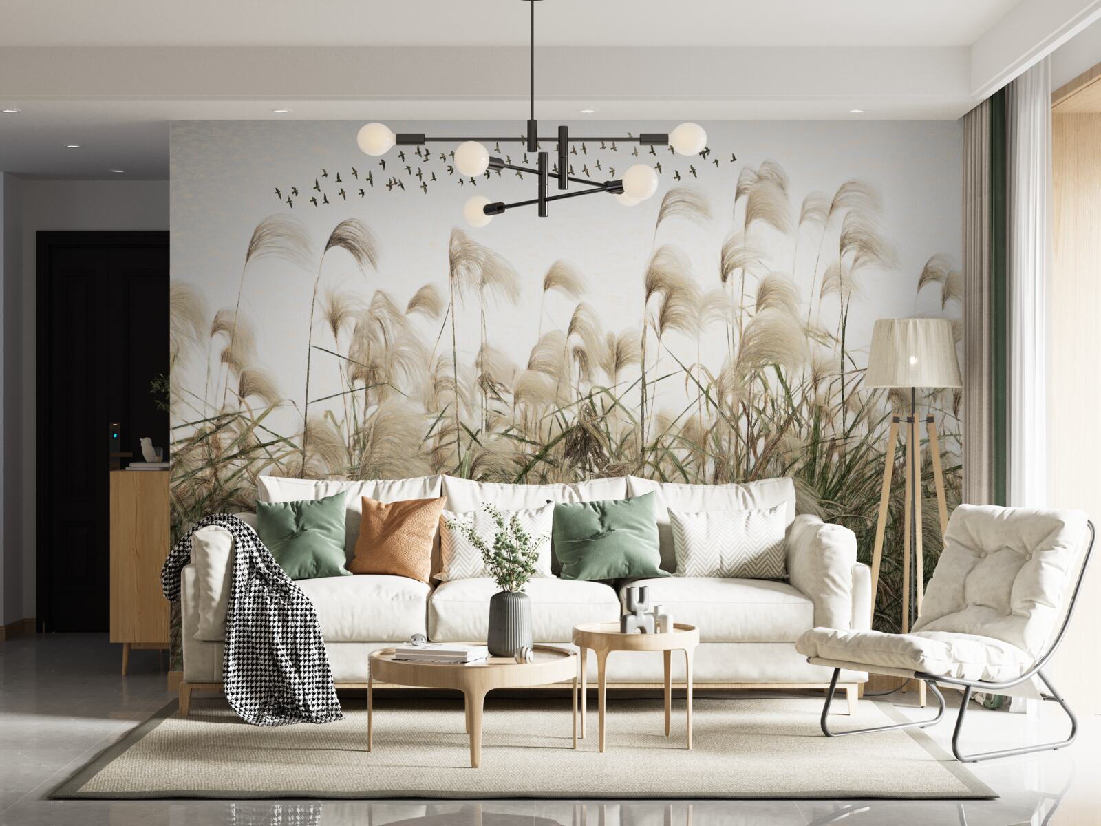 Fototapeta rastliny s nadýchanou textúrou