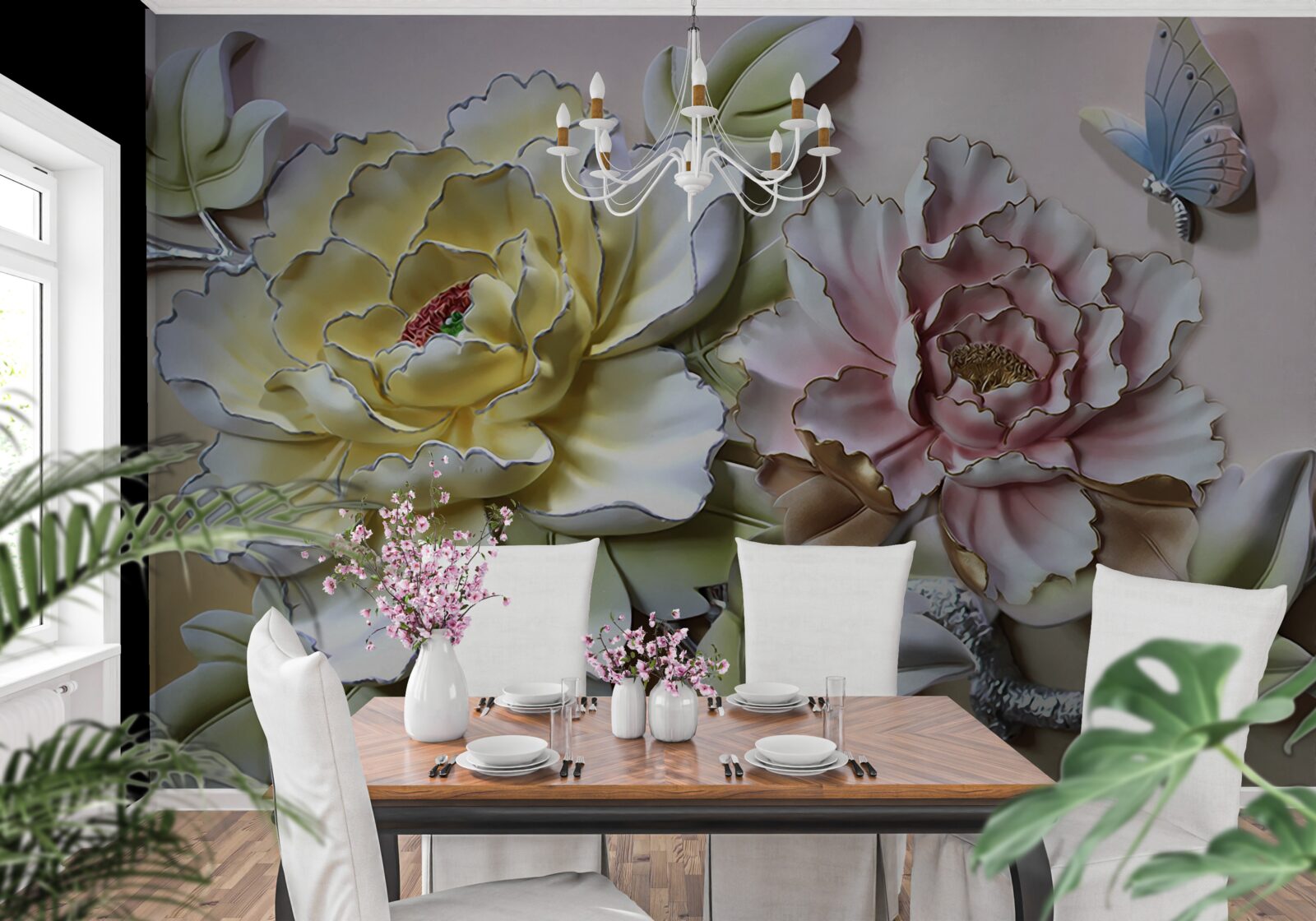 Fototapeta čarovné kvety