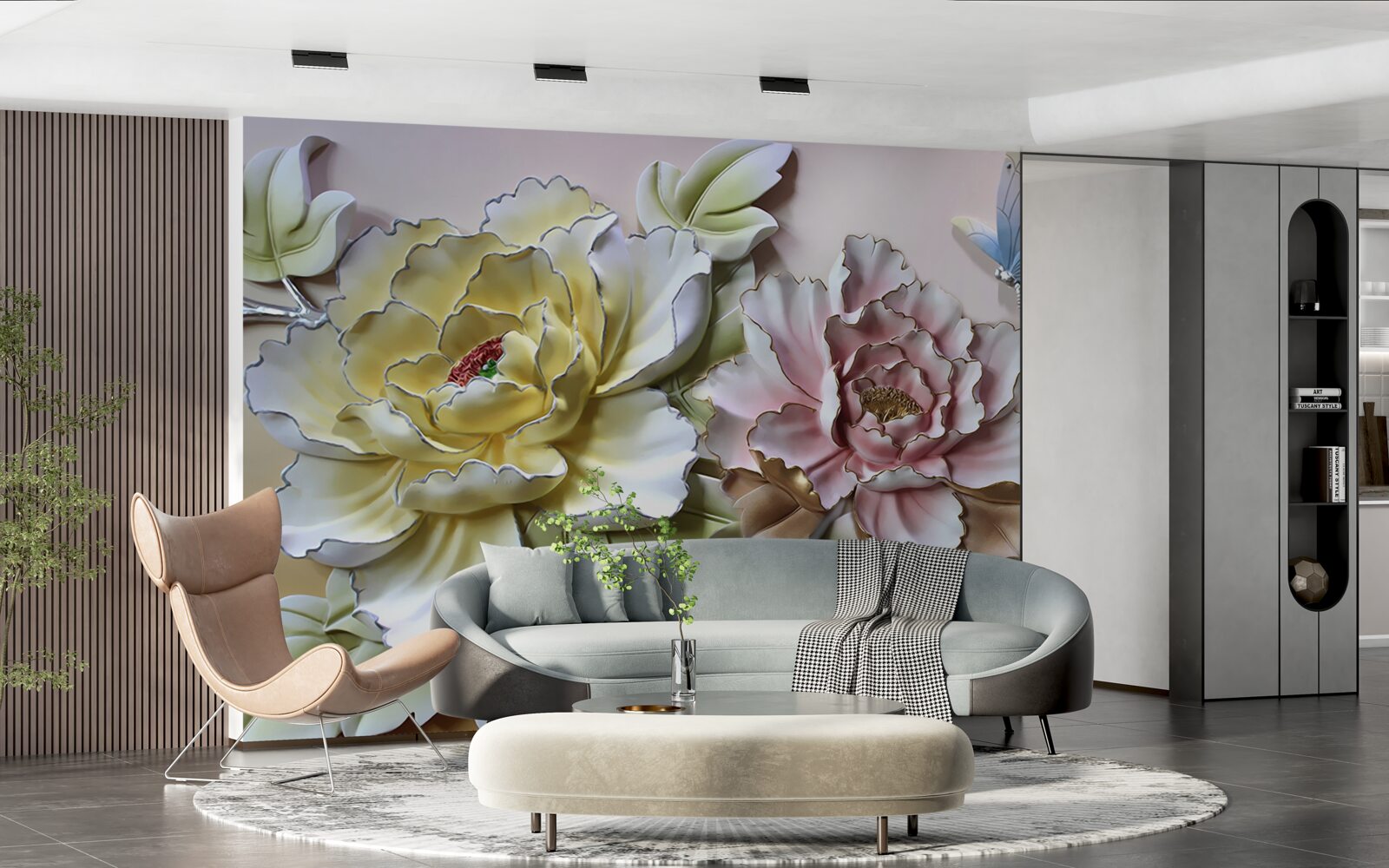 Fototapeta čarovné kvety