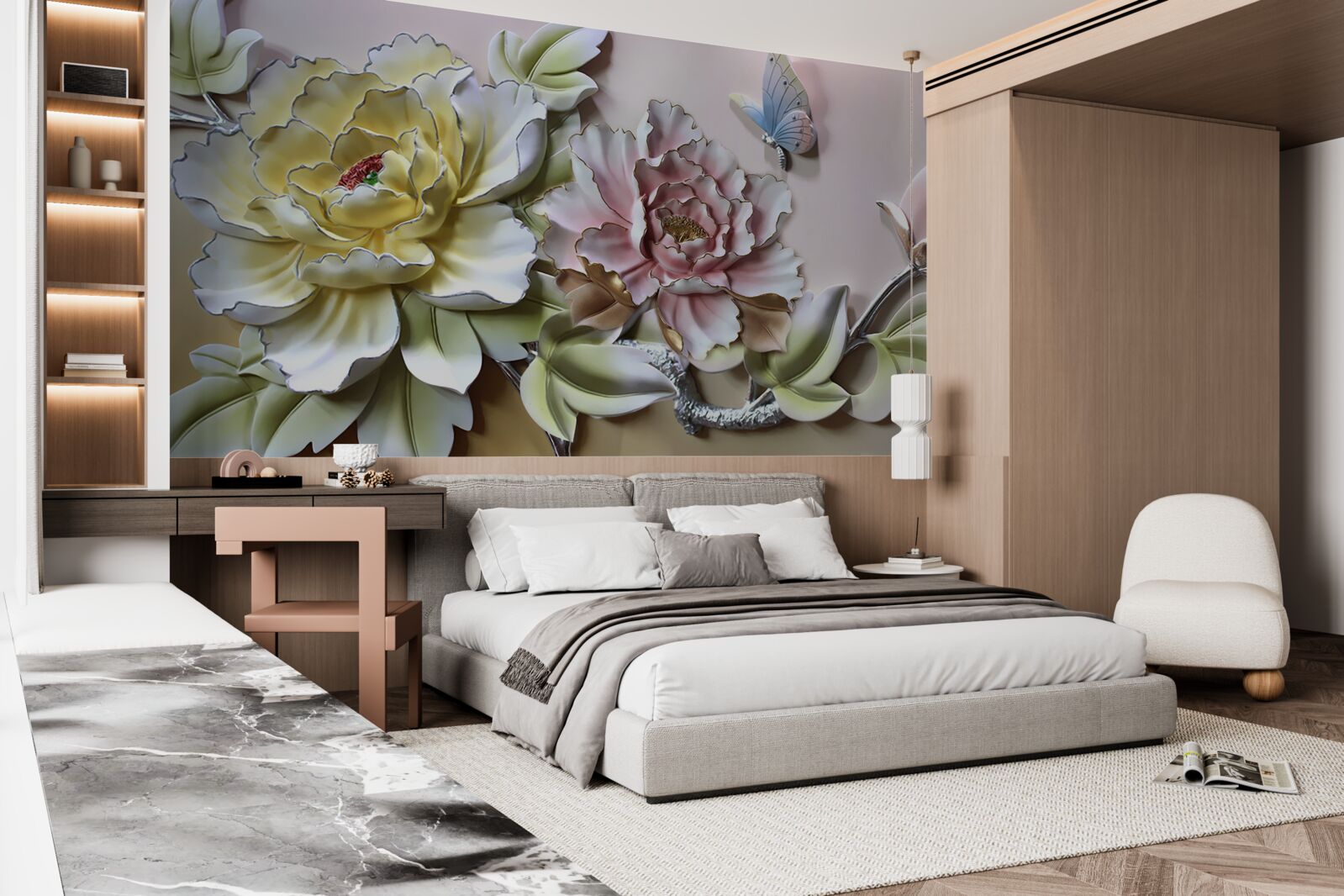 Fototapeta čarovné kvety